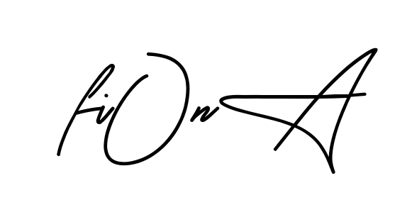 Fiona long name signature style