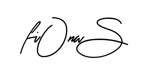 Fiona S long name signature style