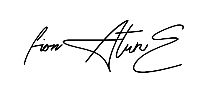 Fiona Signature long name signature style