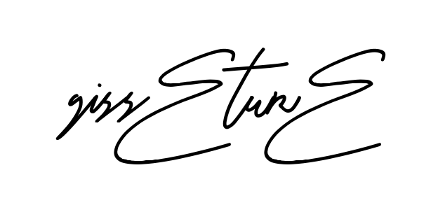 Gissel Signature long name signature style