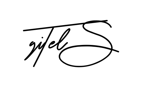 Gitel S long name signature style