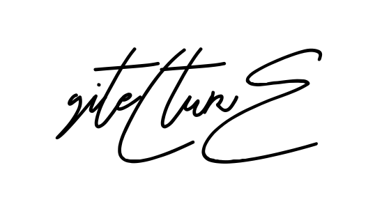 Gitel Signature long name signature style