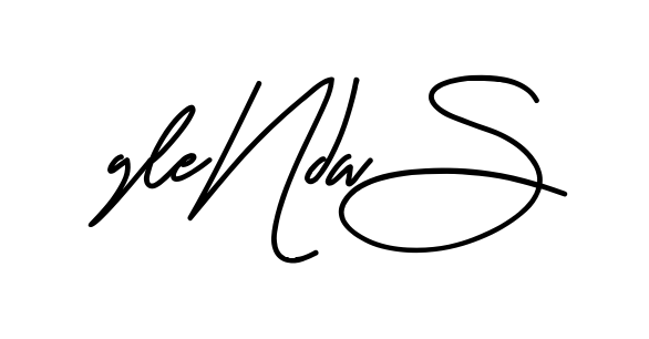 Glenda S long name signature style