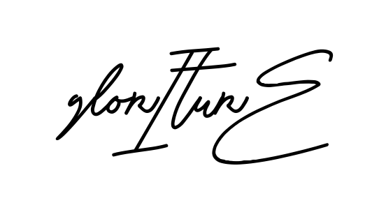 Gloriana Signature long name signature style