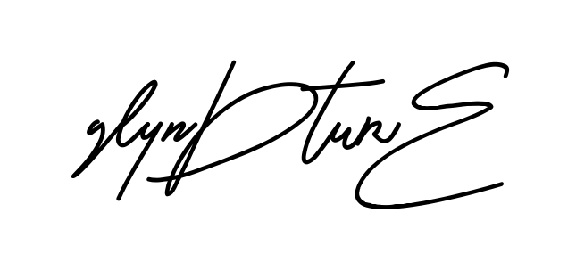 Glynda Signature long name signature style
