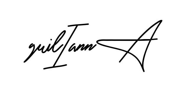 Guilianna long name signature style