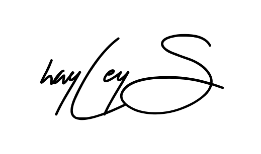 Hayley S long name signature style