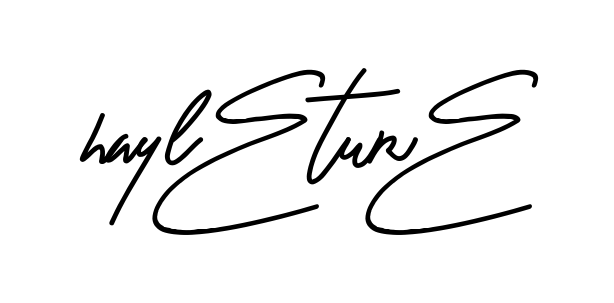 Hayley Signature long name signature style