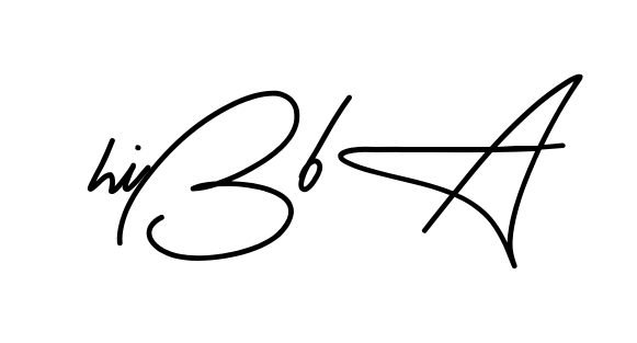 Hibba long name signature style