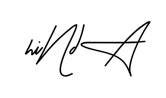 Hinda long name signature style