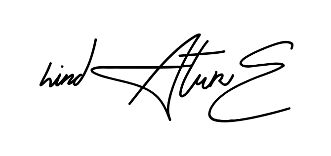 Hinda Signature long name signature style