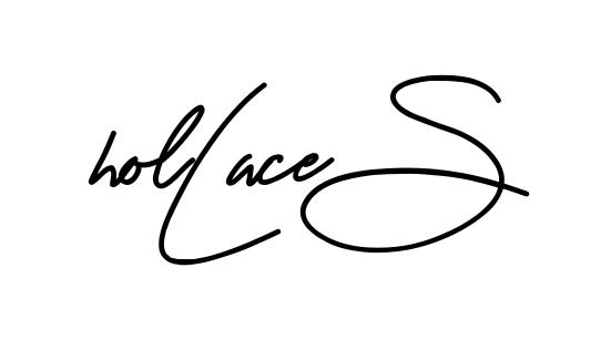 Hollace S long name signature style