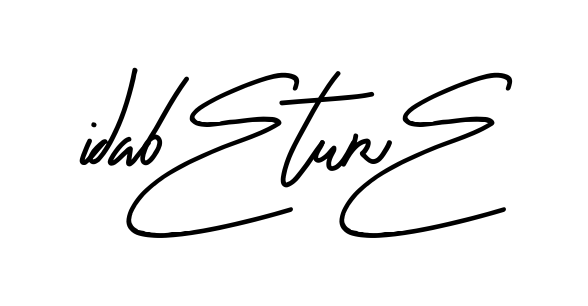 Idabell Signature long name signature style