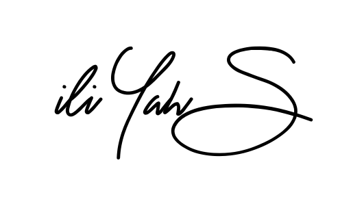 Iliyah S long name signature style