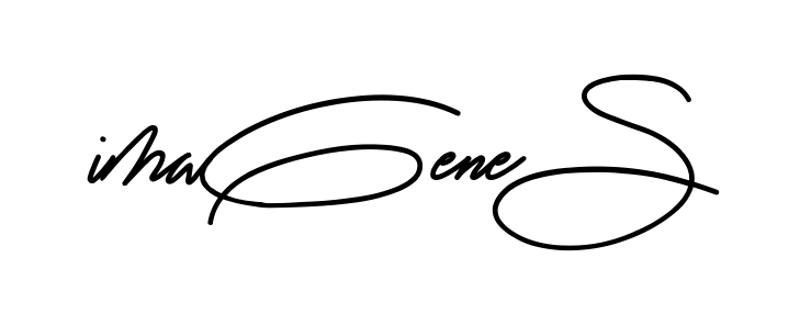 Imagene S long name signature style