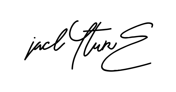 Jaclyne Signature long name signature style