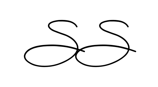 S S long name signature style