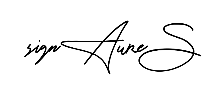 Signature S long name signature style
