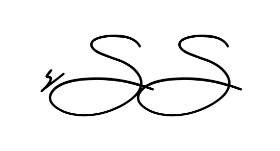Ss S long name signature style