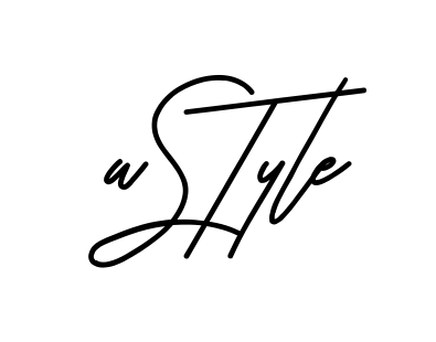 A Style clean signature PNG idea