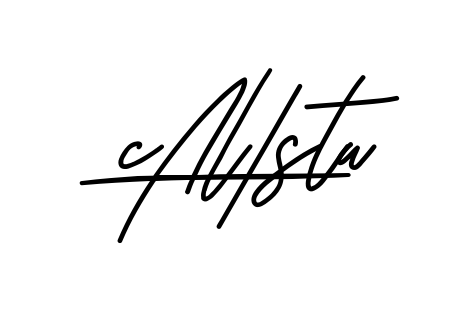 Calista clean signature PNG idea