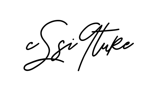 Cs Signature clean signature PNG idea