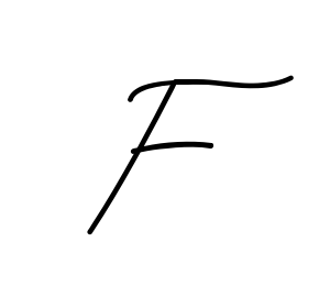 F clean signature PNG idea