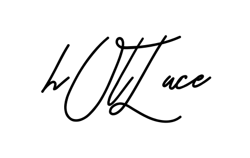 Hollace clean signature PNG idea