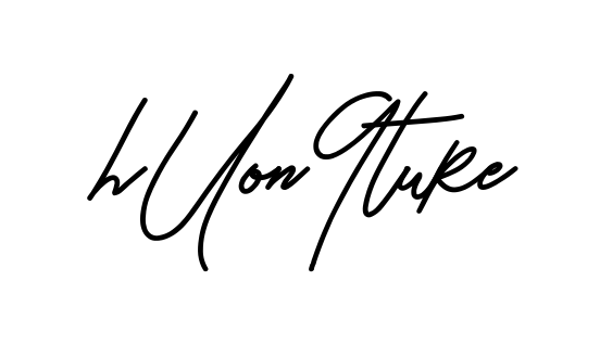 Huong Signature clean signature PNG idea