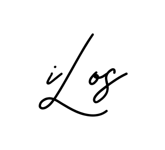 Ilo S clean signature PNG idea