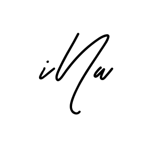 Ina clean signature PNG idea