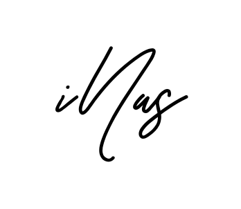 Ina S clean signature PNG idea