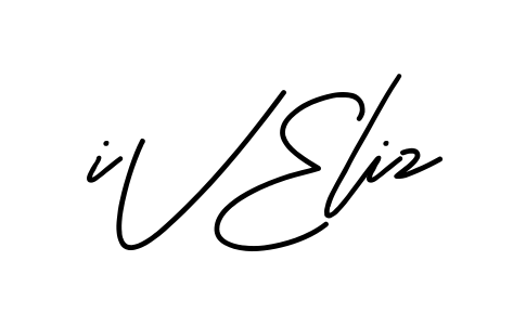 Iveliz clean signature PNG idea