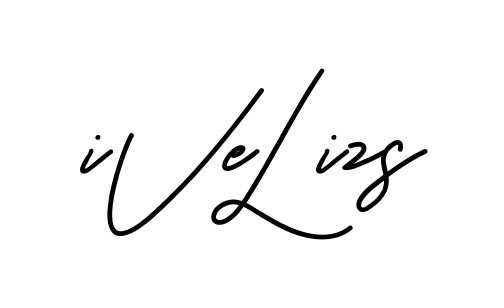 Iveliz S clean signature PNG idea