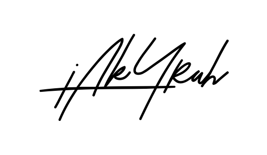 Jakyrah clean signature PNG idea