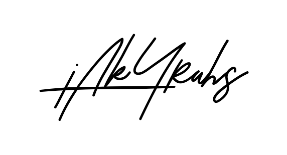Jakyrah S clean signature PNG idea