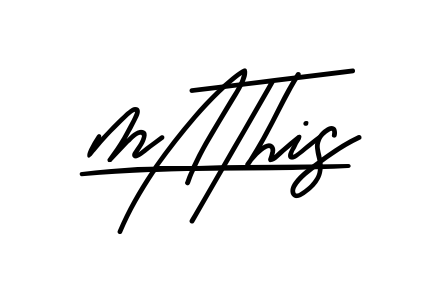 Mathis clean signature PNG idea