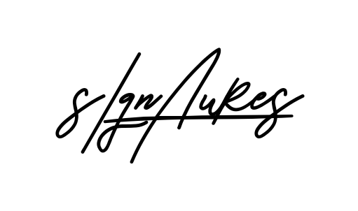 Signature S clean signature PNG idea