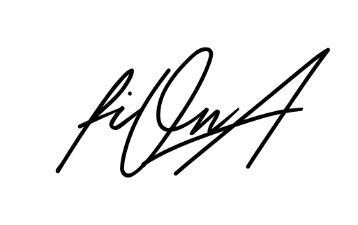 Fiona full name handwritten signature design