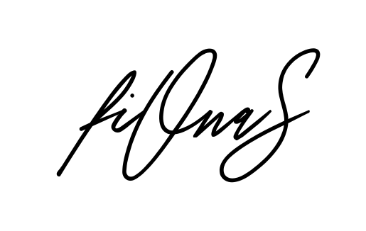 Fiona S full name handwritten signature design