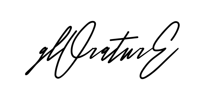 Glora Signature full name handwritten signature design