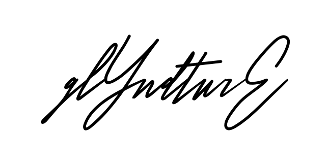 Glynda Signature full name handwritten signature design