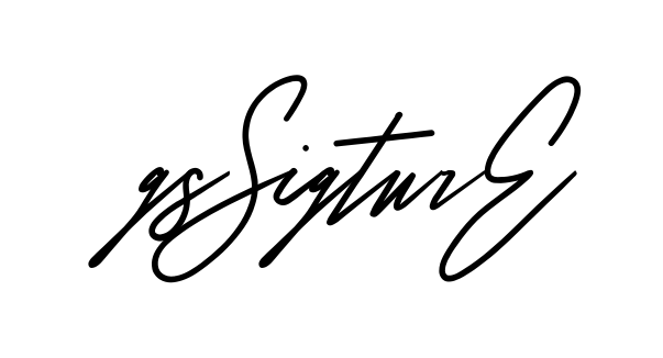Gs Signature full name handwritten signature design