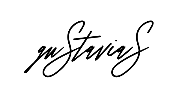Gustavia S full name handwritten signature design