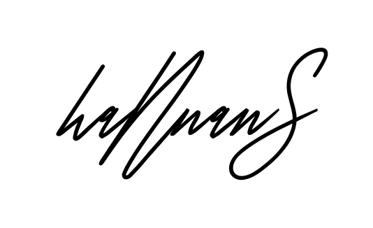 Hannan S full name handwritten signature design