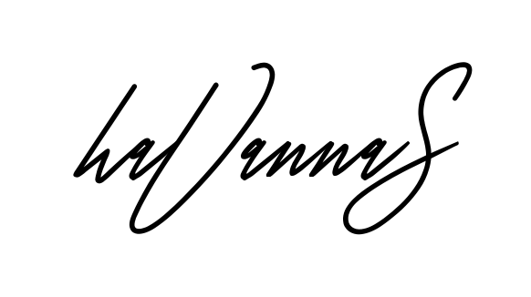 Havanna S full name handwritten signature design