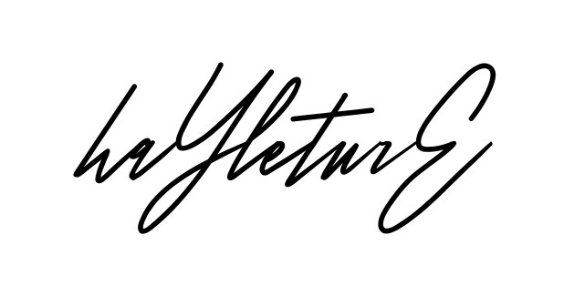 Hayley Signature full name handwritten signature design