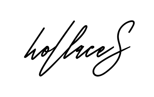 Hollace S full name handwritten signature design