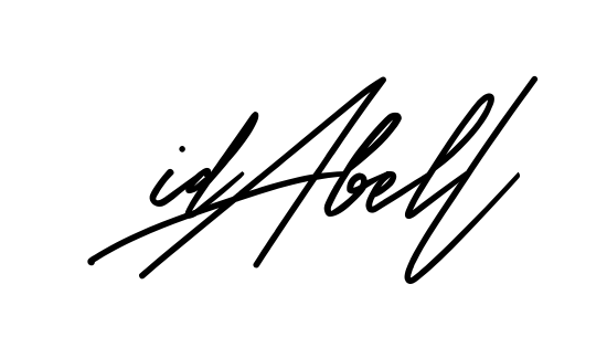 Idabell full name handwritten signature design