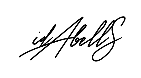 Idabell S full name handwritten signature design